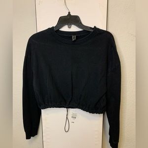 Forever21 Cropped Crewneck Sweater